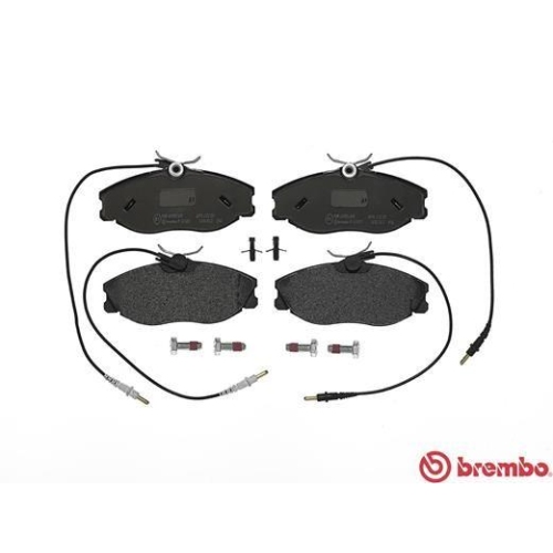 Bremsbelagsatz Scheibenbremse Brembo P61057 Prime Line f&uuml;r Citro&euml;n Peugeot