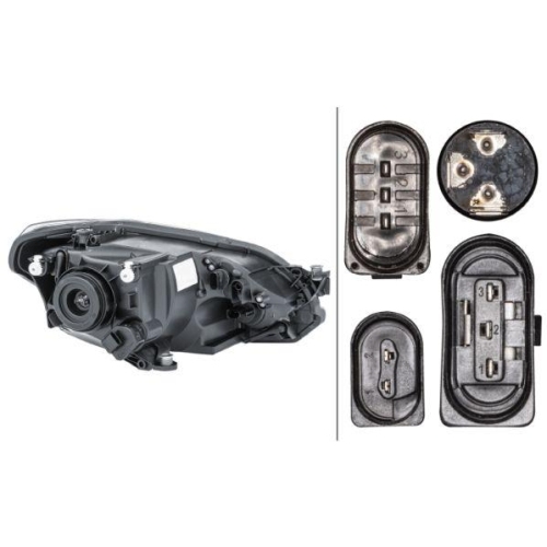Hauptscheinwerfer Hella 1EJ 010 670-011 f&uuml;r VW Links