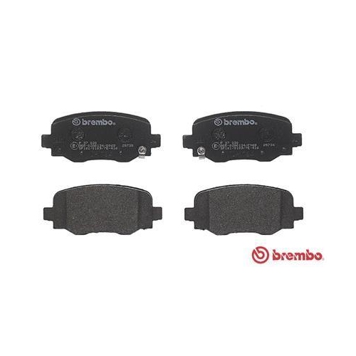 Bremsbelagsatz Scheibenbremse Brembo P37020 Prime Line f&uuml;r Chrysler Jeep