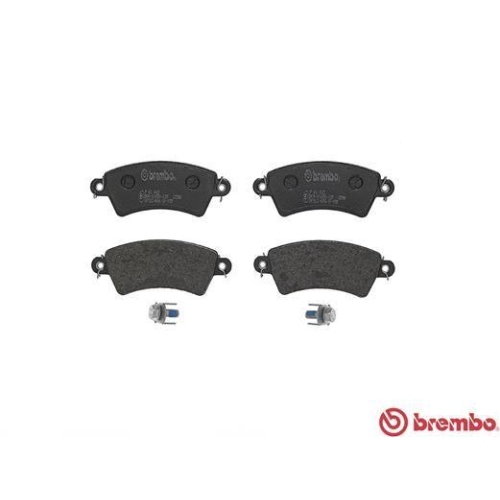 Bremsbelagsatz Scheibenbremse Brembo P61065 Prime Line f&uuml;r Citro&euml;n Peugeot