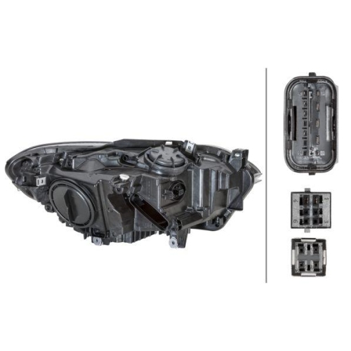 Hauptscheinwerfer Hella 1ZS 010 741-651 f&uuml;r Bmw Links