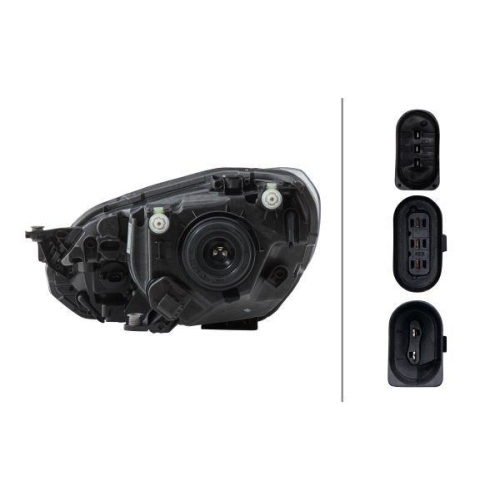 Headlight Hella 1EL 012 644-021 for VW