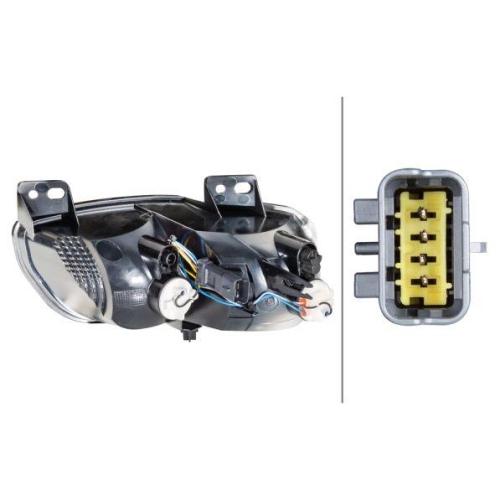 Heckleuchte Hella 2TN 011 056-031 f&uuml;r Citro&euml;n DS Sto&szlig;f&auml;nger Links
