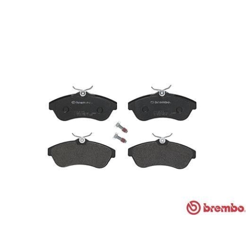 Bremsbelagsatz Scheibenbremse Brembo P61075 Prime Line f&uuml;r Citro&euml;n Vorderachse