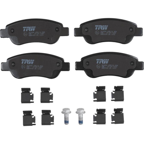 Bremsbelagsatz Scheibenbremse Trw GDB1633 Cotec für Toyota Citroën Geely Jac