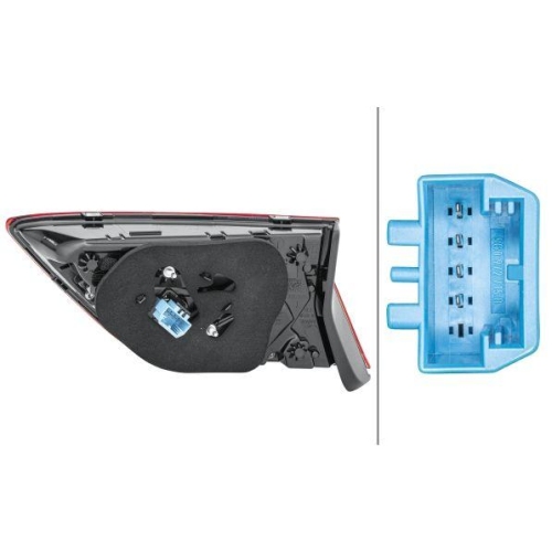 Heckleuchte Hella 2SA 012 522-091 f&uuml;r VW Links