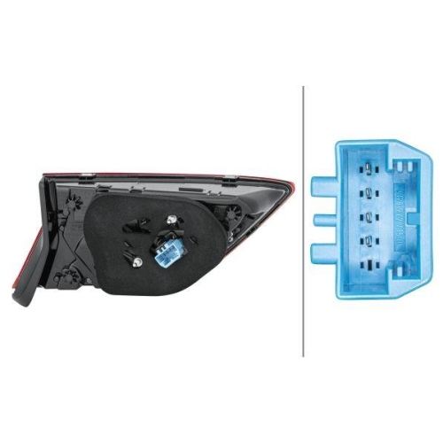 Heckleuchte Hella 2SA 012 522-101 f&uuml;r VW Rechts