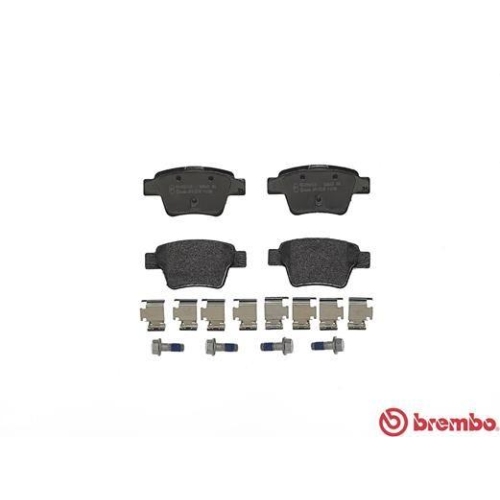 Bremsbelagsatz Scheibenbremse Brembo P61080 Prime Line f&uuml;r Citro&euml;n Peugeot Geely