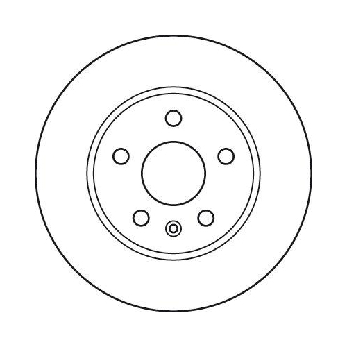 Bremsscheibe Trw DF4995S Trw Single f&uuml;r Vauxhall Chevrolet Chevrolet (sgm) Opel