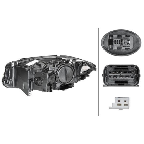 Hauptscheinwerfer Hella 1ZS 010 131-621 f&uuml;r Bmw Bmw (brilliance) Rechts