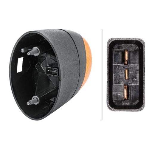 Blinkleuchte Hella 2BA 010 232-011 für Ford Links Seitlicher Anbau
