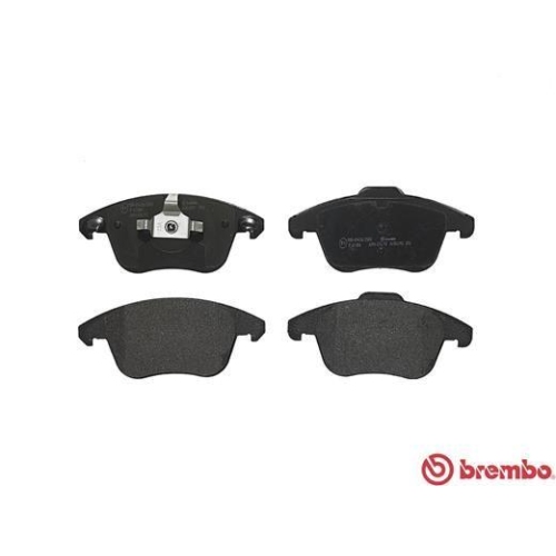 Bremsbelagsatz Scheibenbremse Brembo P61086 Prime Line f&uuml;r Citro&euml;n Opel Peugeot