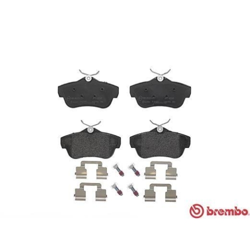 Bremsbelagsatz Scheibenbremse Brembo P61095 Prime Line f&uuml;r Citro&euml;n Fiat Peugeot