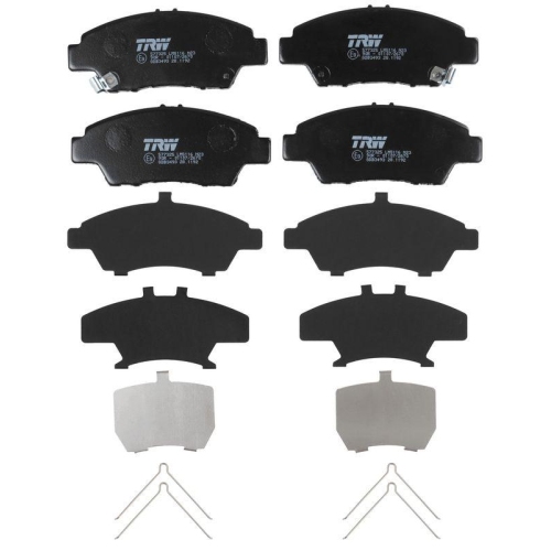 Bremsbelagsatz Scheibenbremse Trw GDB3493 Cotec f&uuml;r Honda Vorderachse