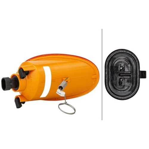 Blinkleuchte Hella 2BA 270 016-031 für Fiat Vorne Links