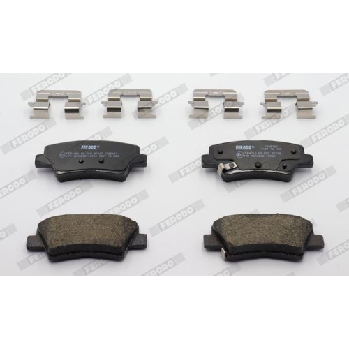 Bremsbelagsatz Scheibenbremse Ferodo FDB5450 Premier Eco Friction f&uuml;r Hyundai