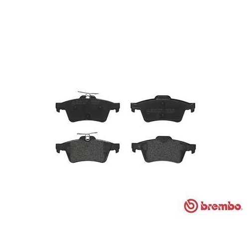 Bremsbelagsatz Scheibenbremse Brembo P61110 Prime Line f&uuml;r Peugeot Hinterachse