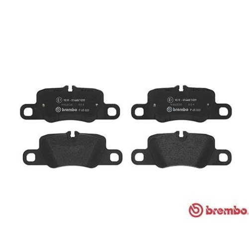 Bremsbelagsatz Scheibenbremse Brembo P65020 Prime Line f&uuml;r Porsche Hinterachse
