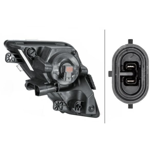 Nebelscheinwerfer Hella 1ND 013 001-021 f&uuml;r Seat Rechts