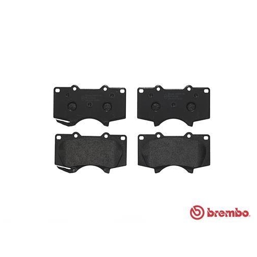 Bremsbelagsatz Scheibenbremse Brembo P83102 Prime Line f&uuml;r Toyota Vorderachse