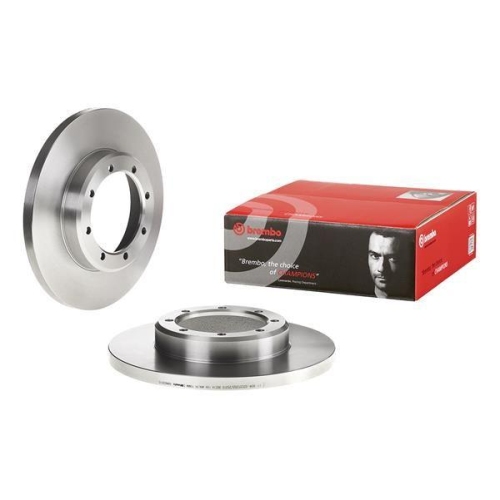 Bremsscheibe Brembo 08.A650.10 Prime Line f&uuml;r Nissan Opel Renault Vauxhall