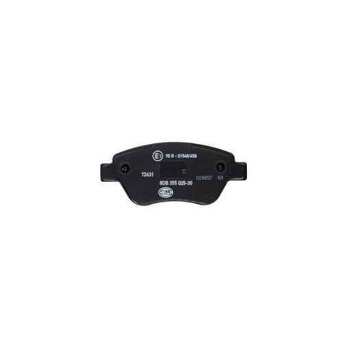 Bremsbelagsatz Scheibenbremse Hella 8DB 355 025-301 f&uuml;r Fiat Ferrari Vorderachse