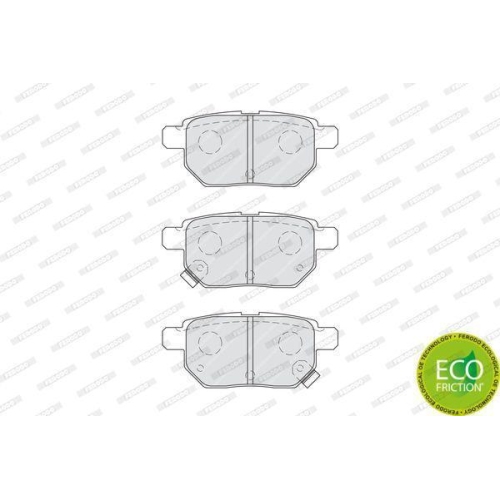 Bremsbelagsatz Scheibenbremse Ferodo FDB4042 Premier Eco Friction f&uuml;r Subaru
