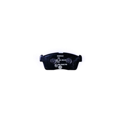 Bremsbelagsatz Scheibenbremse Hella 8DB 355 015-071 f&uuml;r Nissan Suzuki Infiniti