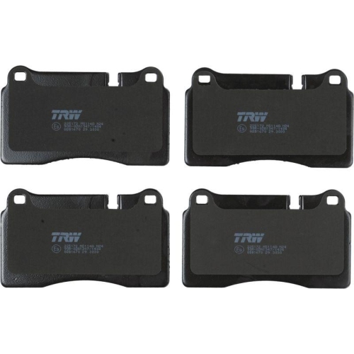 Bremsbelagsatz Scheibenbremse Trw GDB1670 Cotec f&uuml;r Seat VW Audi Vorderachse