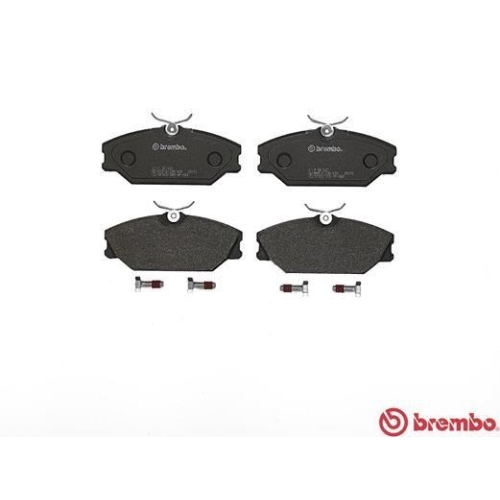 Bremsbelagsatz Scheibenbremse Brembo P68027 Prime Line f&uuml;r Renault Vorderachse