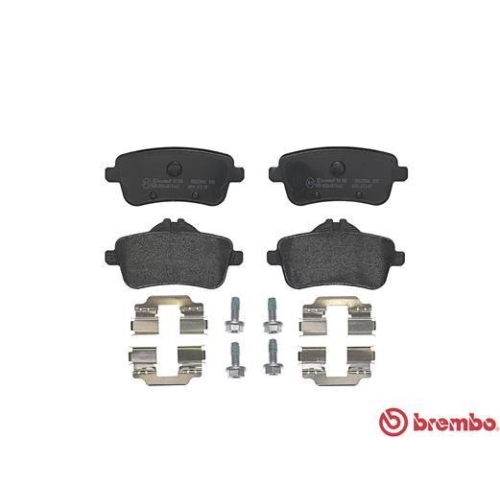 Bremsbelagsatz Scheibenbremse Brembo P50100 Prime Line f&uuml;r Mercedes Benz Renault