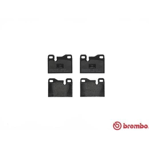 Bremsbelagsatz Scheibenbremse Brembo P65003 Prime Line f&uuml;r Porsche Hinterachse