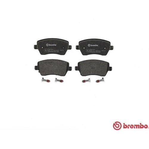 Bremsbelagsatz Scheibenbremse Brembo P68033 Prime Line für Lada Mercedes Benz