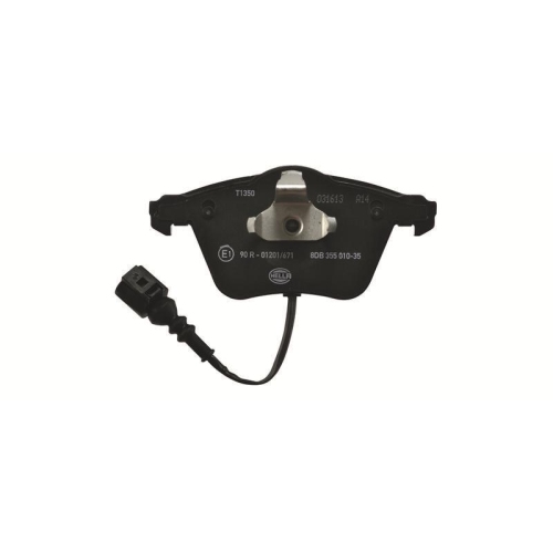 Bremsbelagsatz Scheibenbremse Hella 8DB 355 010-351 f&uuml;r Audi Seat Skoda VW