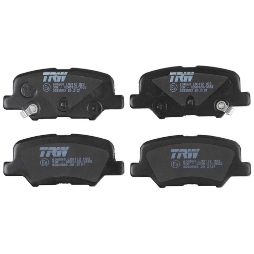 Bremsbelagsatz Scheibenbremse Trw GDB3583 Cotec f&uuml;r Citro&euml;n Mazda Mitsubishi