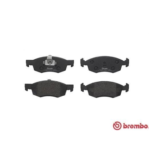 Brake Pad Set Disc Brake Brembo P68039 Prime Line for Renault Dacia Front Axle