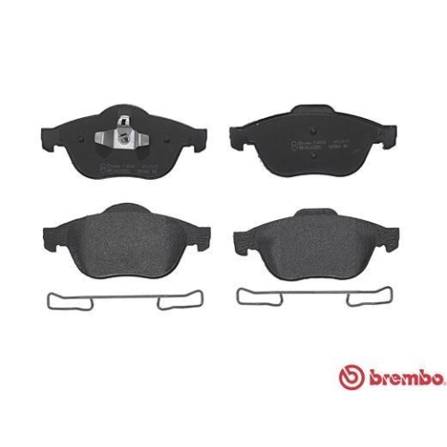 Bremsbelagsatz Scheibenbremse Brembo P68040 Prime Line f&uuml;r Renault Vorderachse