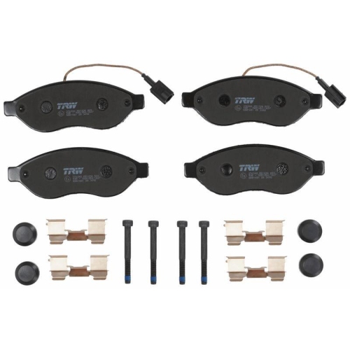 Bremsbelagsatz Scheibenbremse Trw GDB1681 Cotec f&uuml;r Vauxhall Citro&euml;n Fiat Iveco