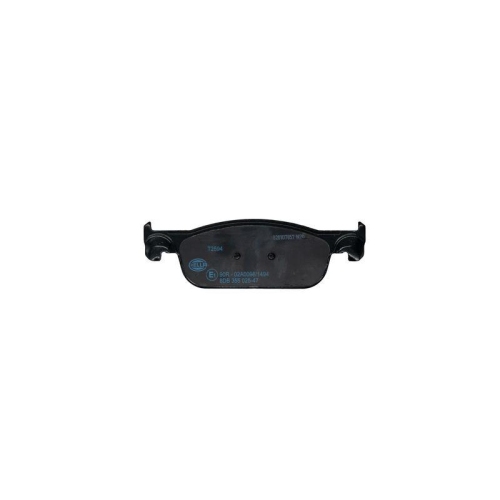Bremsbelagsatz Scheibenbremse Hella 8DB 355 025-471 f&uuml;r Renault Dacia Amc