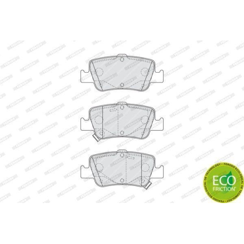 Bremsbelagsatz Scheibenbremse Ferodo FDB4048 Premier Eco Friction f&uuml;r Toyota