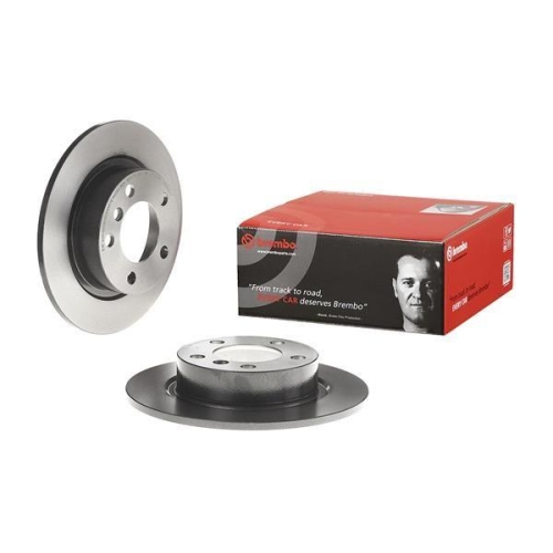 Bremsscheibe Brembo 08.B649.11 Prime Line - Uv Coated f&uuml;r Bmw Mini Hinterachse