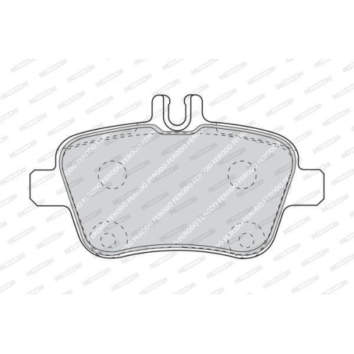 Bremsbelagsatz Scheibenbremse Ferodo FDB4163 Premier f&uuml;r Mercedes Benz Infiniti