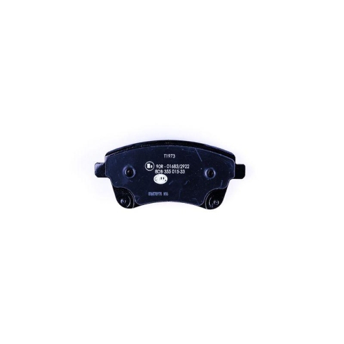 Bremsbelagsatz Scheibenbremse Hella 8DB 355 015-331 f&uuml;r Kia Vorderachse