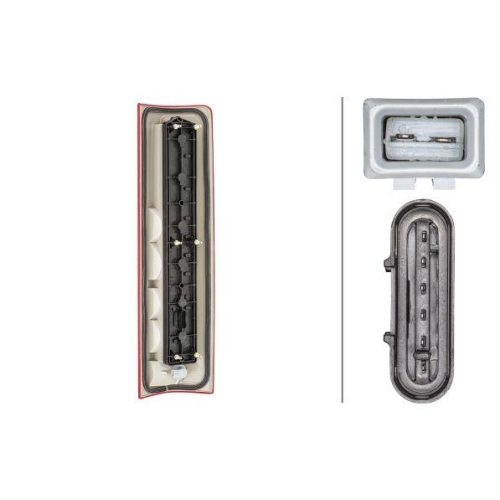 Heckleuchte Hella 2SK 008 208-051 f&uuml;r Daf Iveco Links