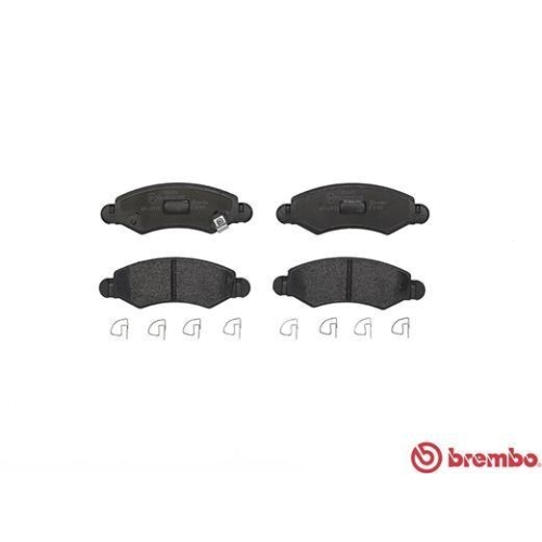Bremsbelagsatz Scheibenbremse Brembo P79015 Prime Line f&uuml;r Opel Subaru Suzuki