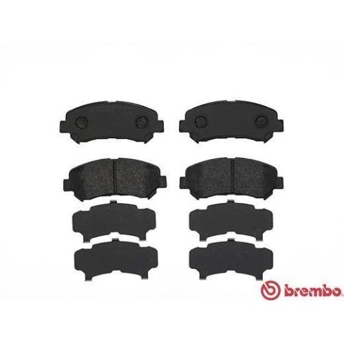 Bremsbelagsatz Scheibenbremse Brembo P79028 Prime Line f&uuml;r Nissan Suzuki Gac