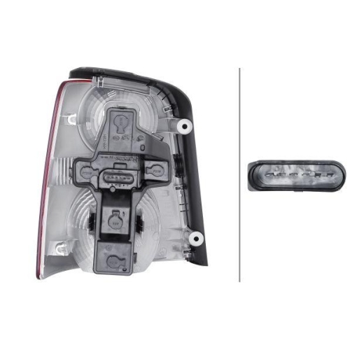 Heckleuchte Hella 2SK 009 477-061 f&uuml;r VW Vw (svw) Rechts