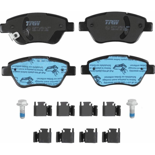 Bremsbelagsatz Scheibenbremse Trw GDB1700 Cotec f&uuml;r Vauxhall Fiat General Motors