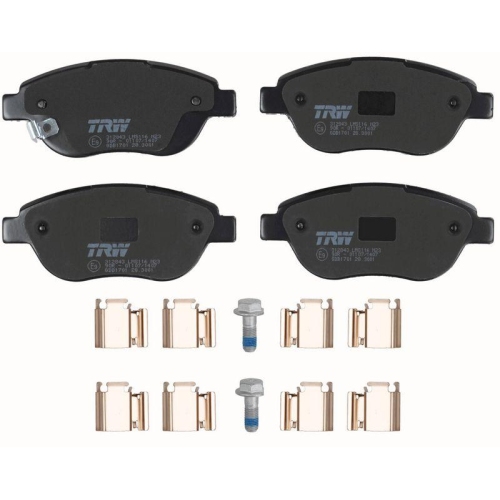 Bremsbelagsatz Scheibenbremse Trw GDB1701 Cotec f&uuml;r Vauxhall Fiat Opel