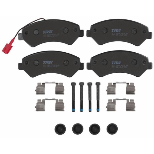 Bremsbelagsatz Scheibenbremse Trw GDB1703 Cotec f&uuml;r Citro&euml;n Fiat Peugeot